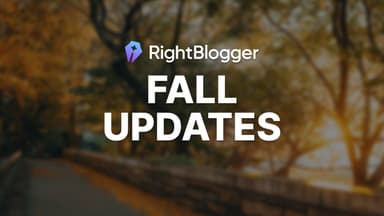 RightBlogger Fall 2023 Updates: MyTone, Sharing, & New Tools