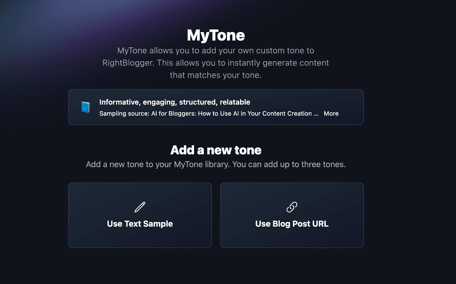 RightBlogger Mytone