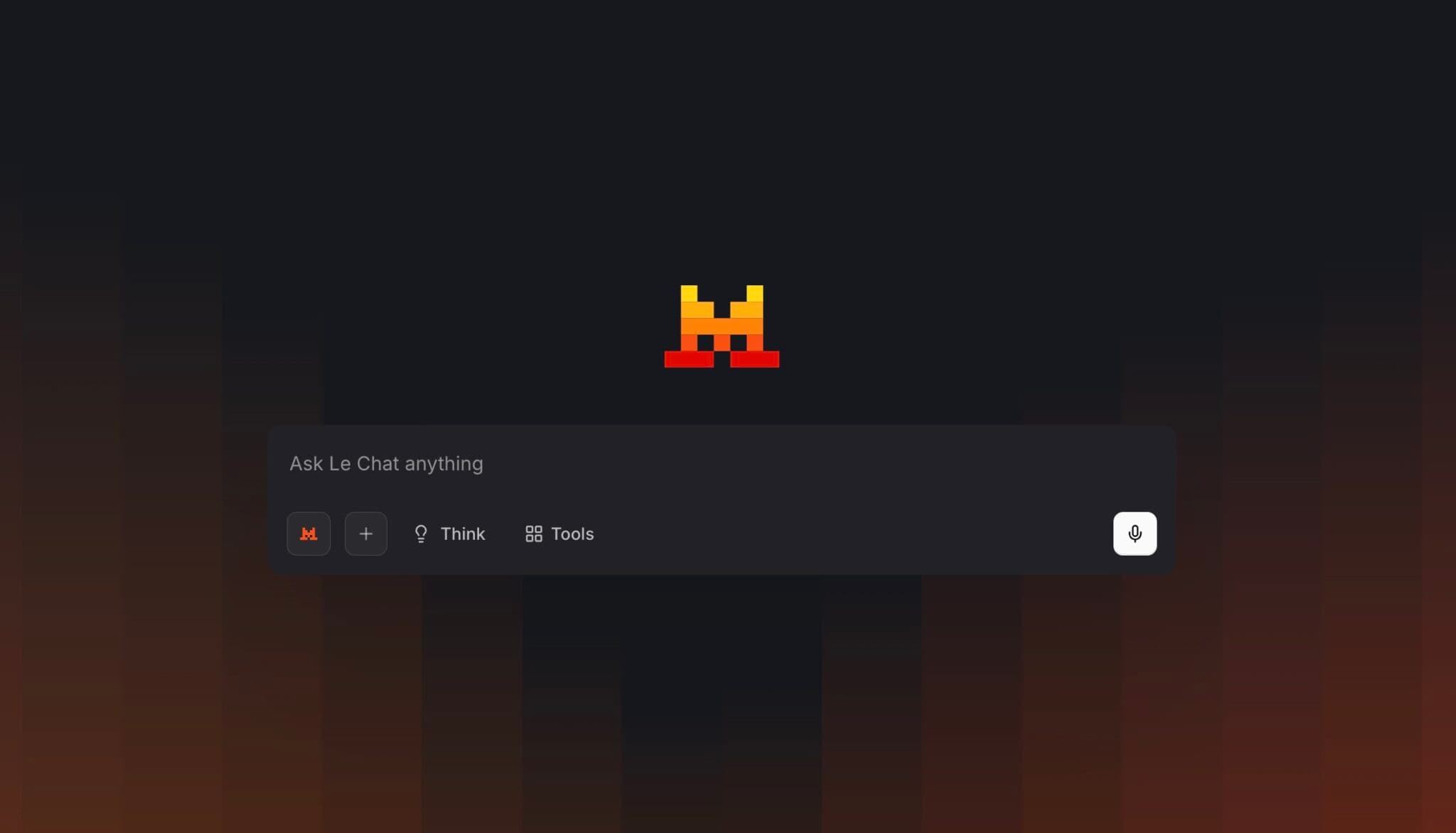 Mistral Generative AI and Chat (Homepage)