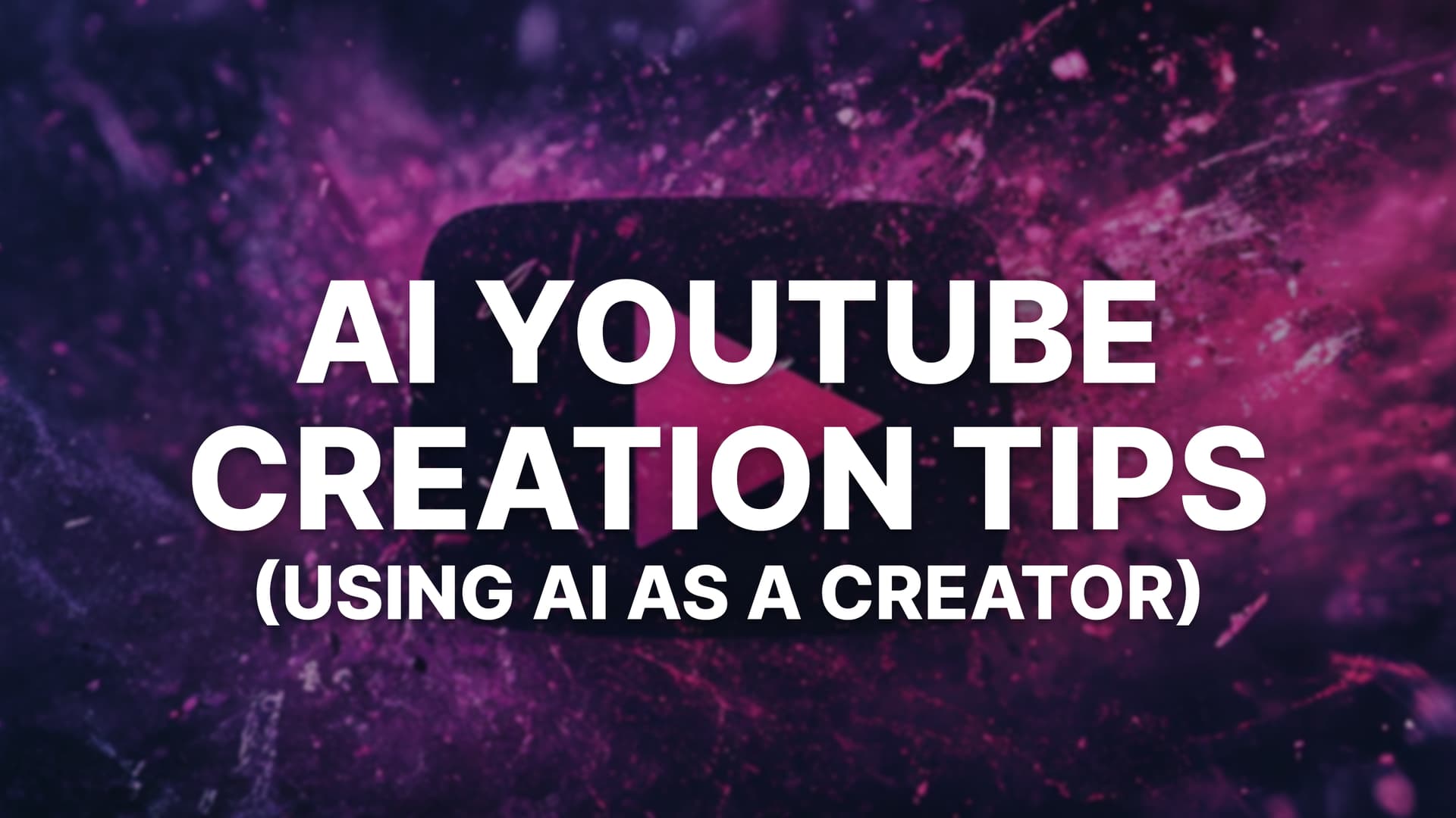 13 Smart Ways to Use AI in Your YouTube Creation Process