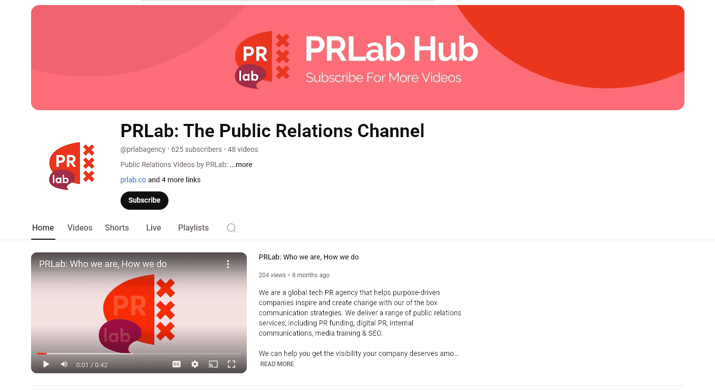 Using AI for YouTube Creation With PRLab