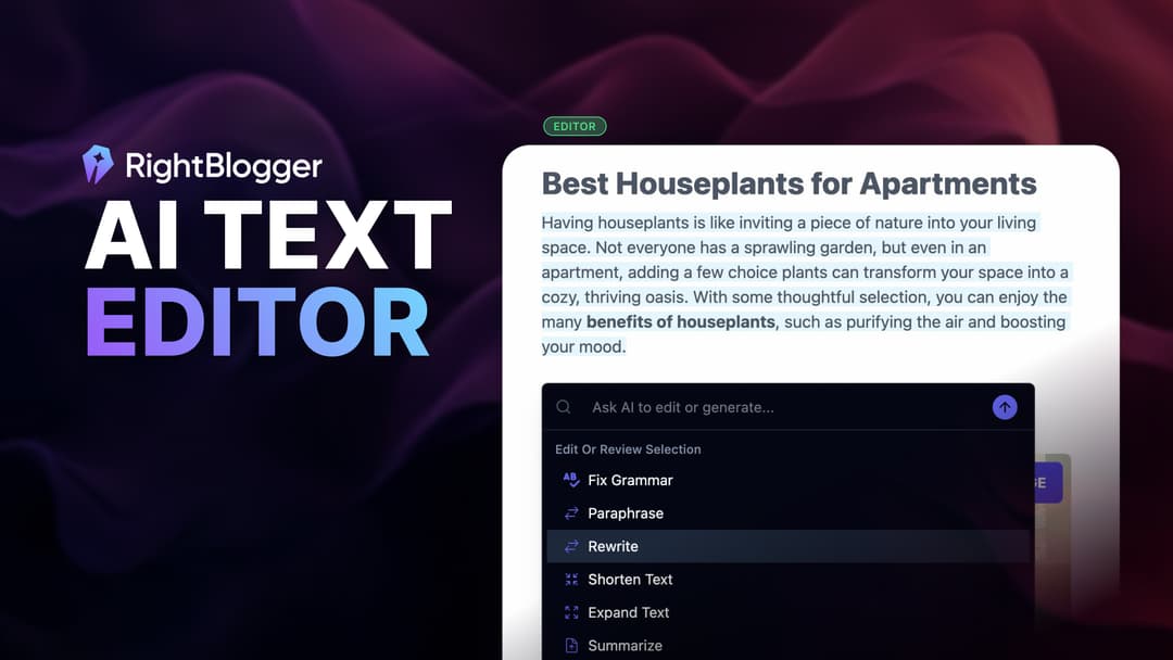 5 Cool Things You Can Do with RightBlogger’s All New Editor