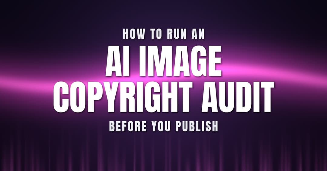 How to Run an AI Image Copyright Audit Before You Publish