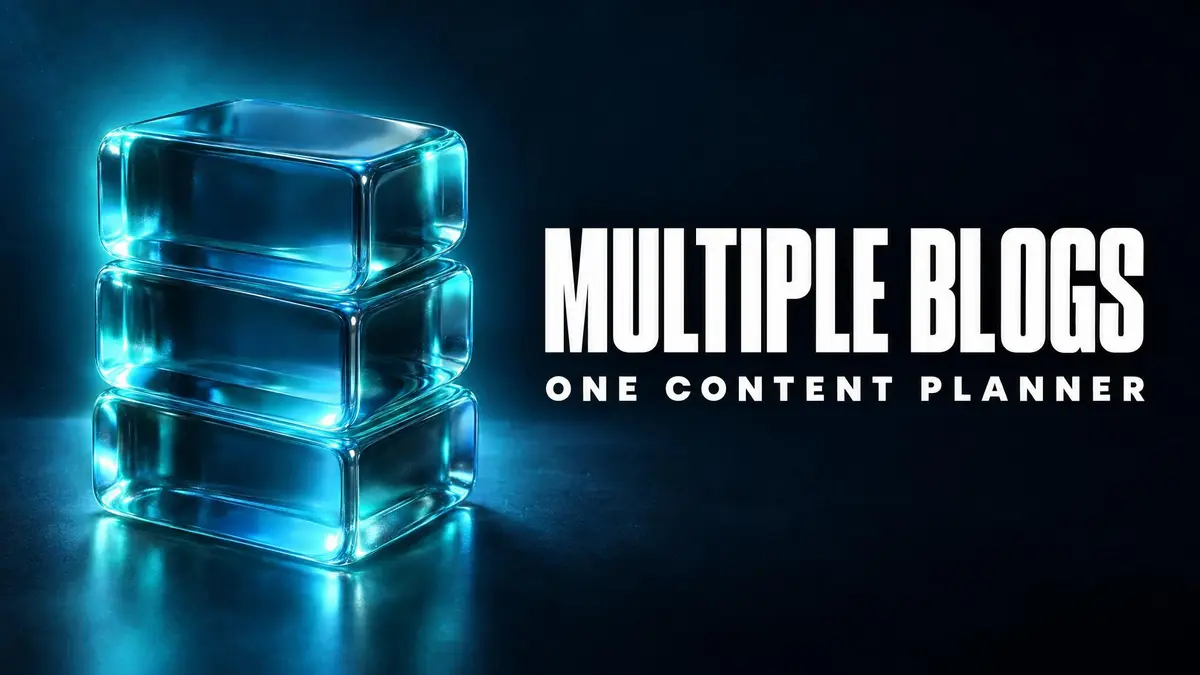 How to Manage Multiple Blogs in RightBlogger Content Planner