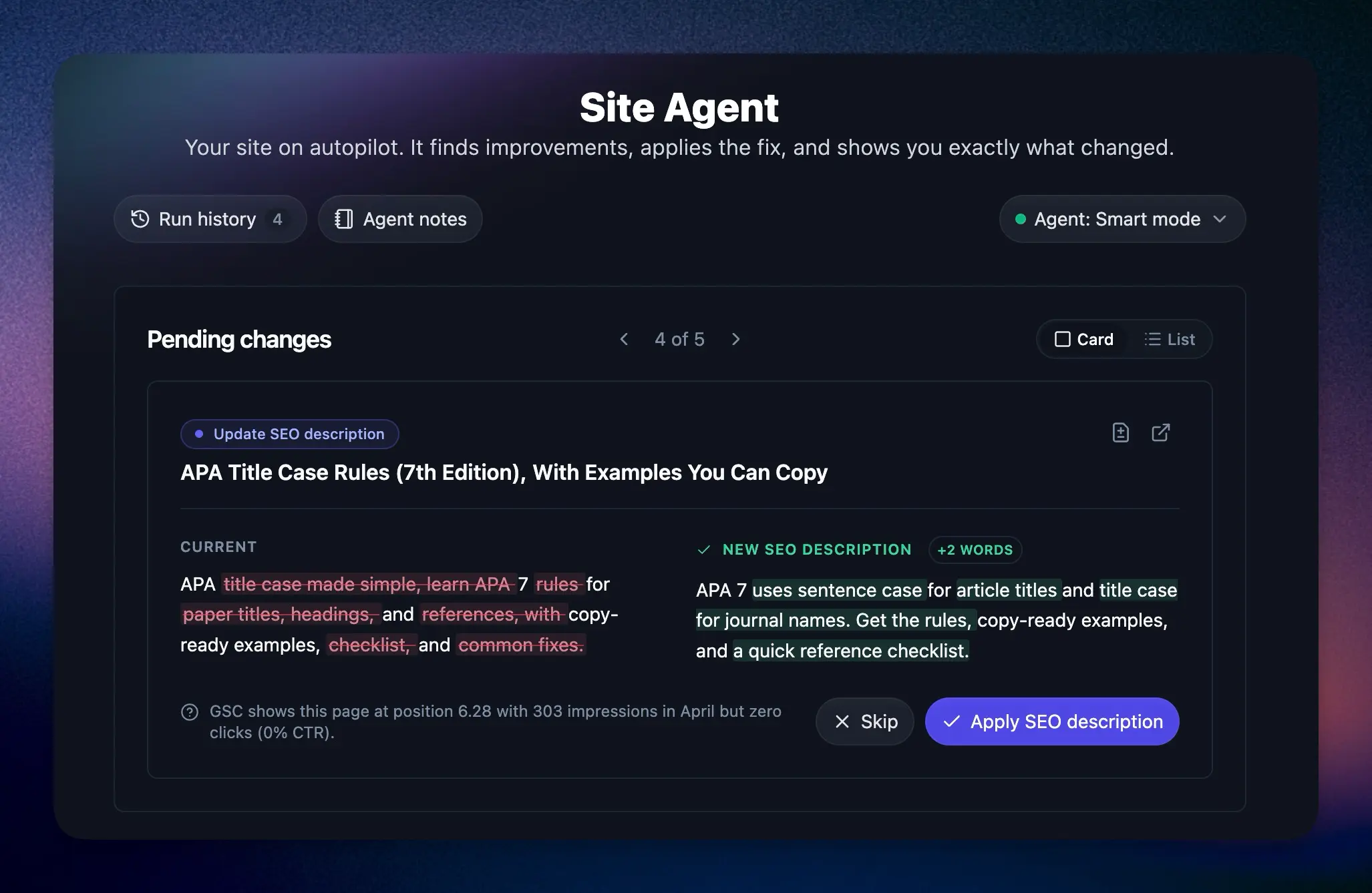 SEO Automation screenshot