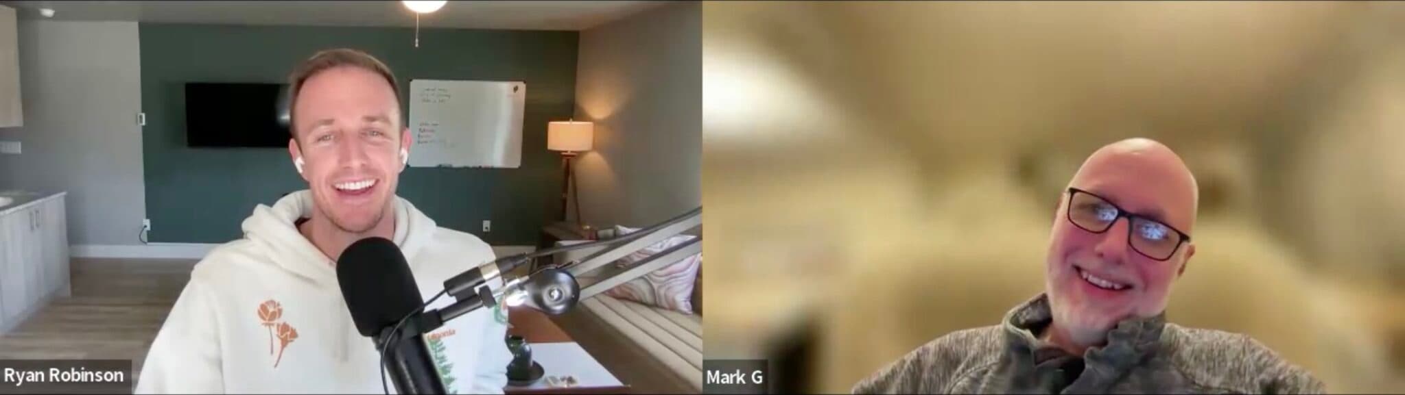 Ryan and Mark RightBlogger Customer Interview Screen Shot