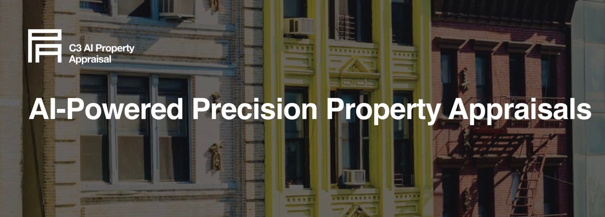 AI Property Appraisal Tool (Screen Shot) C3 AI