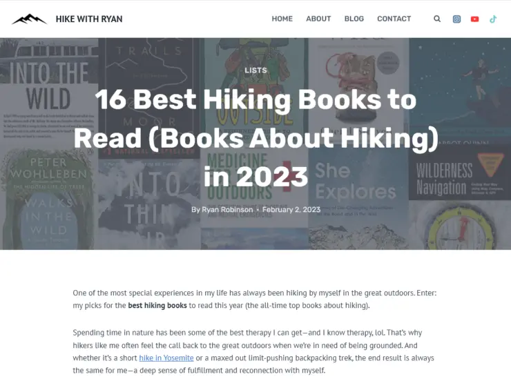 Blog post example of an X best post