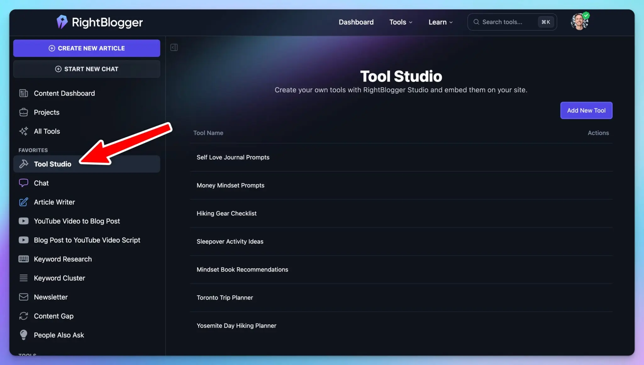 Embeddable AI Tools for Your Website (Lead Magnets) by RightBlogger Tool Studio Explainer