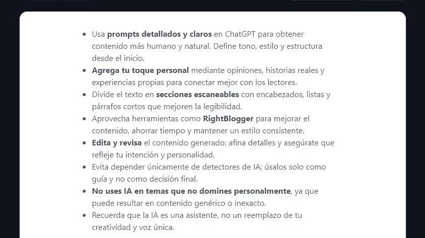 Generating Key Takeaways in Spanish Using the Key Takeaway Generator Tool