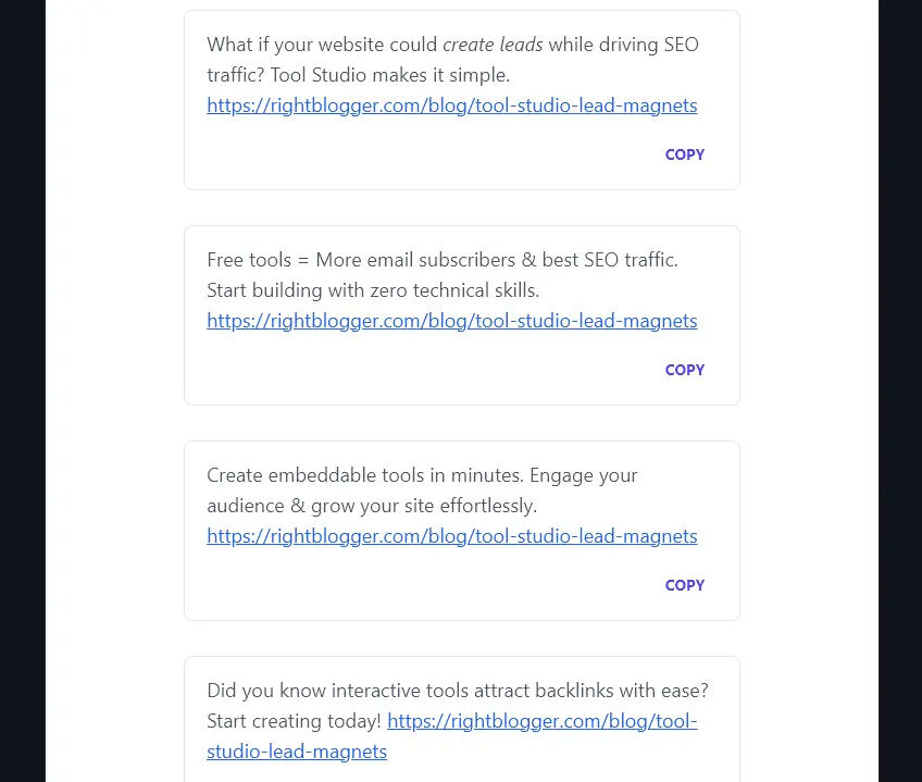 Generating Short LinkedIn Posts Using the LinkedIn Post Generator Tool