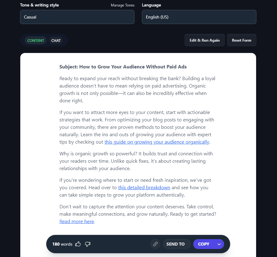 Generating a Full Newsletter Using the AI Newsletter Generator