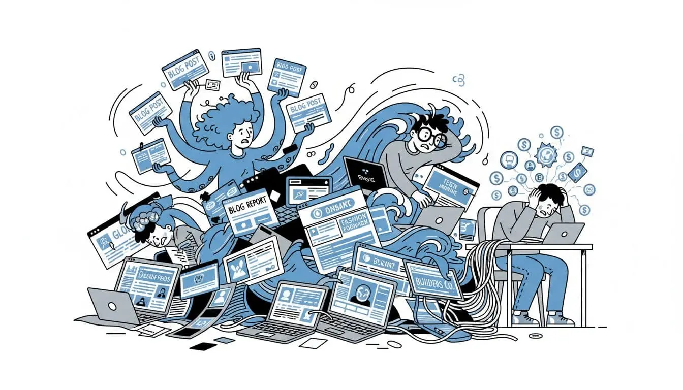 Overwhelmed Marketing Agency with Clients