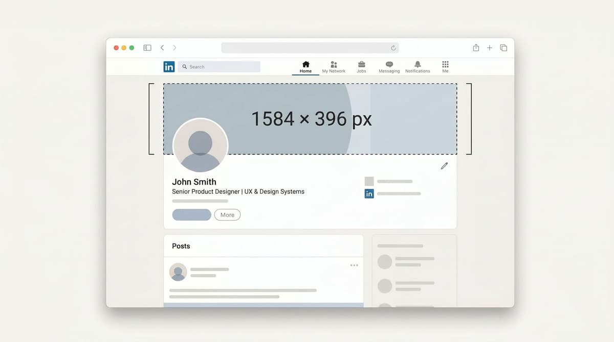 LinkedIn Banner Size in 2026 (Exact Dimensions + Safe Zones)