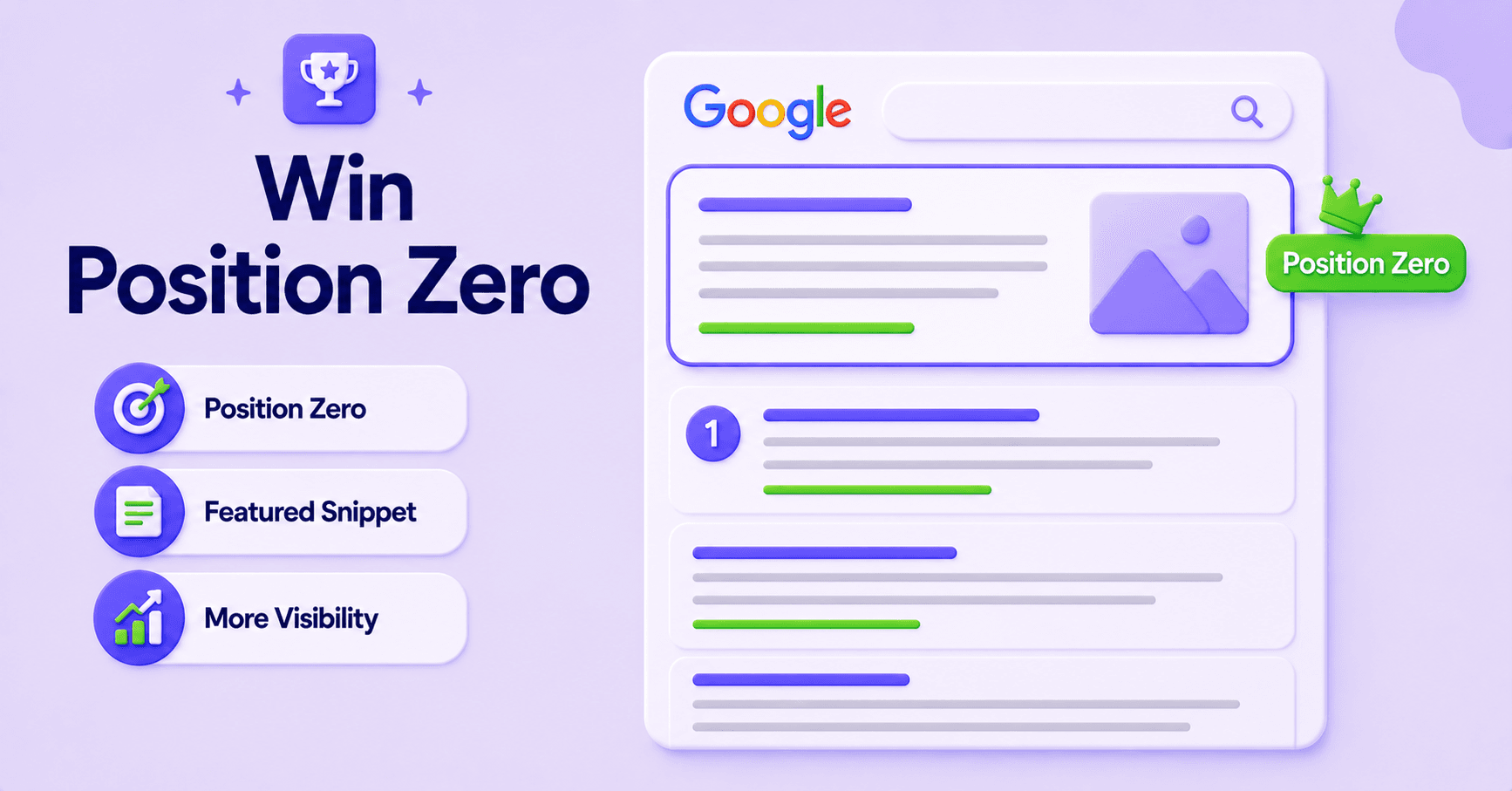 Google featured snippet example showing how optimized content can earn Position Zero and increase search visibility.