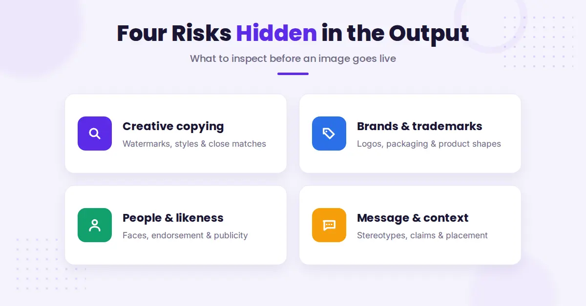 Four hidden AI image output risks