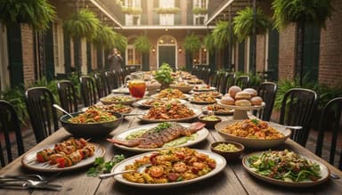 High-Protein, Low-Carb, Sugar Free New Orleans Recipes Table