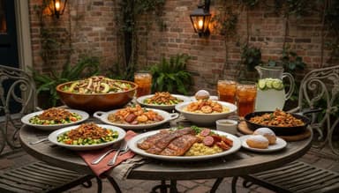 High-Protein, Low-Carb, Sugar Free New Orleans Recipes Table