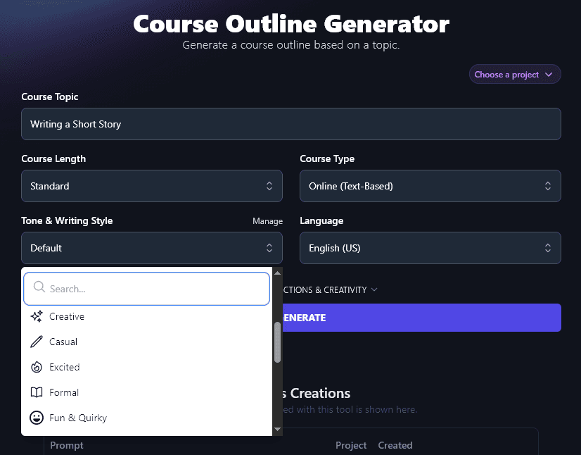 Free Online Course Outline Generator: AI Outline for Your Course