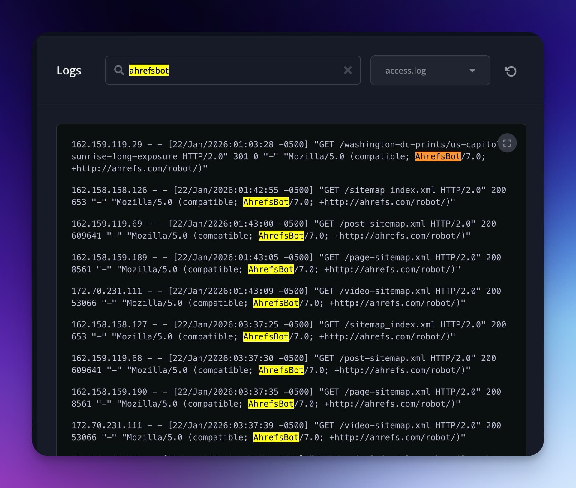 Logs Decoder Bot What Is AhrefsBot? User-Agent, IPs & How to Allow/Block